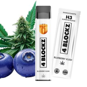 4 Blockz H3 Vape - Blueberry Kush 1ml