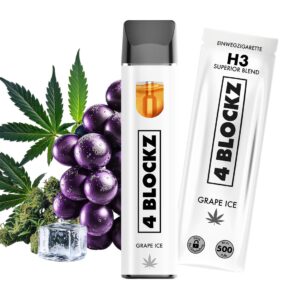 4 Blockz H3 Vape - Traubeneis 1ml