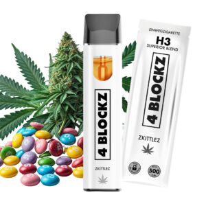 4 Blockz H3 Vape - Zkittlez 1ml