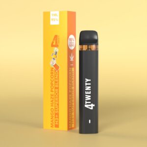 4Twenty H3+ Superior Blend Vape - Mango Haze Popcorn 1ml
