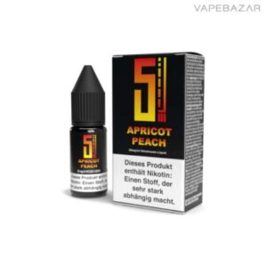 5EL Nikotinsalz Liquid – Aprikose Pfirsich