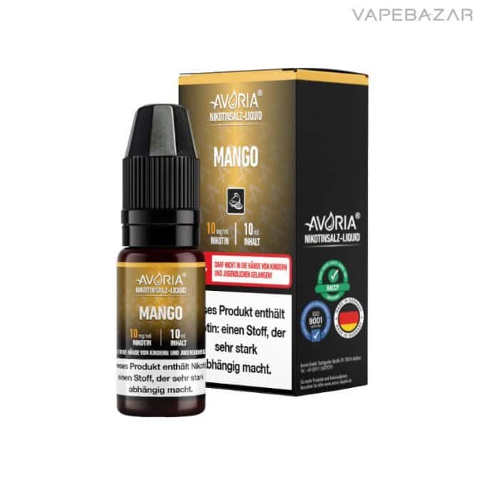 Avoria Nikotinsalz-Flüssigkeit – Mango