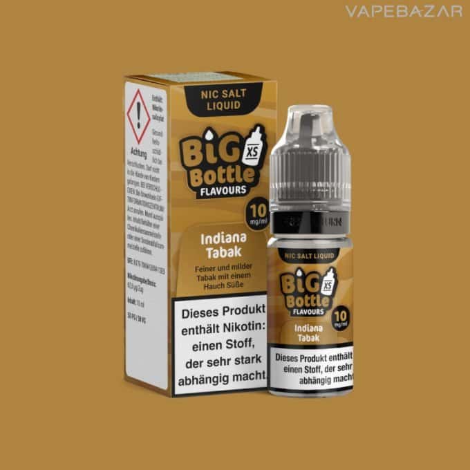 Big Bottle Nikotinsalz Liquid – Indiana Tabak