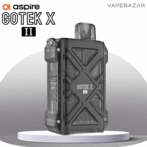 Aspire GoTek X II Pod Kit – Schwarz