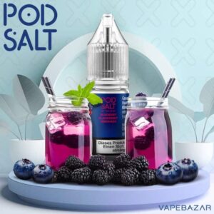 Pod Salt X Nikotinsalz Liquid – Blaubeere Brombeere Limonade