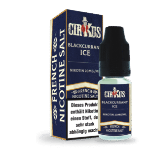 Blackcurrant Ice Nikotinsalz Liquid Authentic CirKus