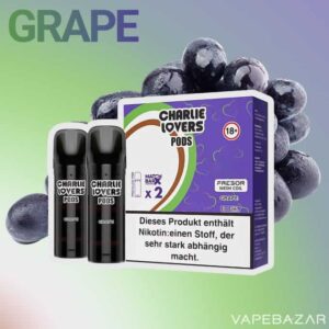 Charlie Lovers Pods – Traube (2er Pack)