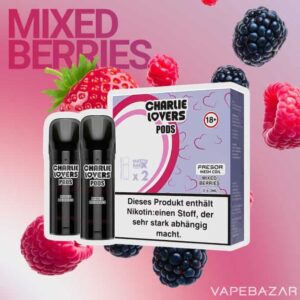 Charlie Lovers Pods – Gemischte Beeren (2er Pack)