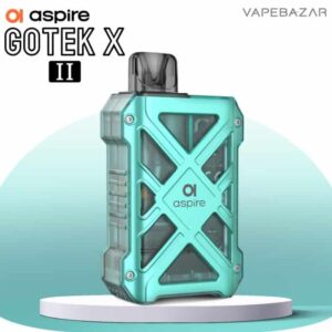 Aspire GoTek X II Pod Kit – Cyan