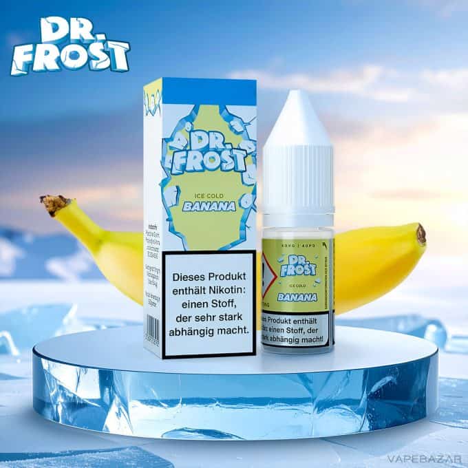 Dr. Frost Ice Cold – Nic Salt – Banane
