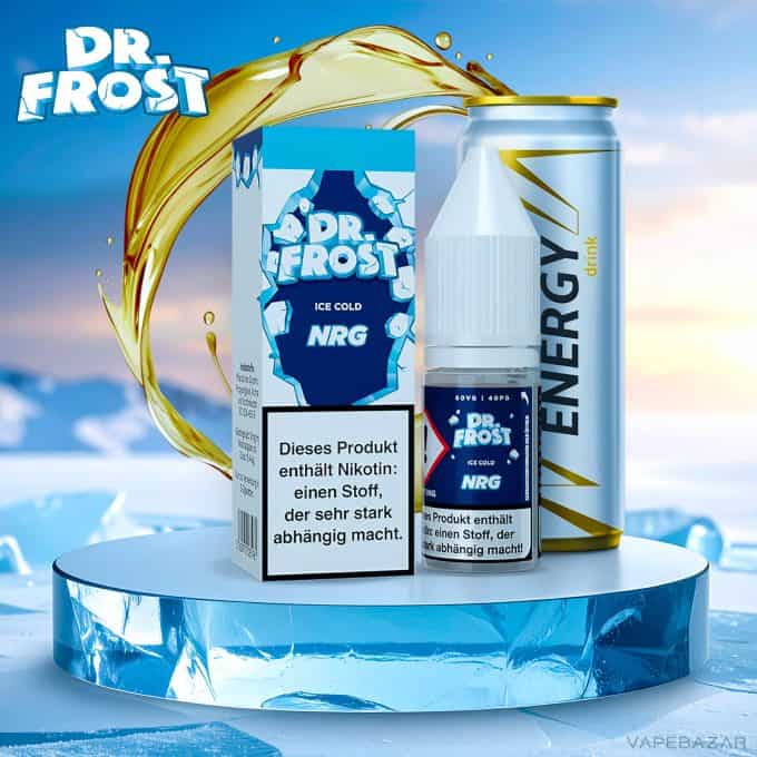 Dr. Frost Ice Cold – Nic Salt – NRG