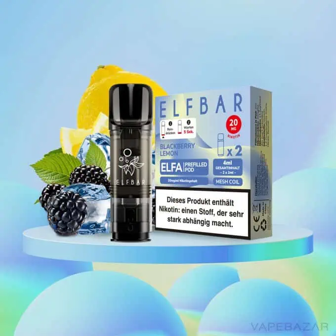 Elfenriegel ELFA – Brombeere Zitrone – (2er Pack)