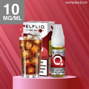 Elfliq Nikotinsalz Liquid 10ml – Cola 10mg/ml Nikotin