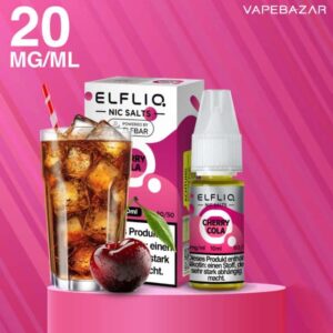 Elfliq Nikotinsalz Liquid 10ml – Cherry Cola 20mg/ml Nikotin