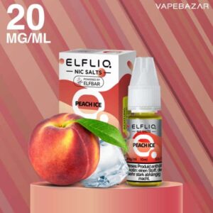 Elfliq Nikotinsalz Liquid 10ml  – Peach Ice 20mg/ml Nikotin