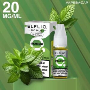 Elfliq Nikotinsalz-Liquid 10 ml – Grüne Minze 20 mg/ml Nikotin