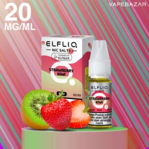 Elfliq Nikotinsalz Liquid 10ml – Erdbeer-Kiwi 20mg/ml Nikotin