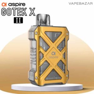 Aspire GoTek X II Pod Kit – Gold