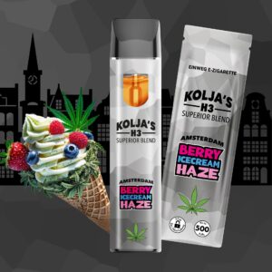 Koljas H3 Superior Blend Vape - Beereneiscreme-Haze 1 ml