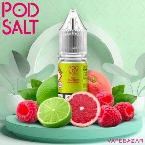 Pod Salt X Nikotinsalz Liquid – Limette Himbeere Grapefruit