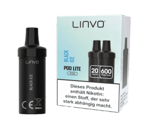 Linvo Pod Lite Kartusche – Black Ice – 2er Pack