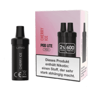 Linvo Pod Lite Kartusche – Cherry Ice – 2er Pack