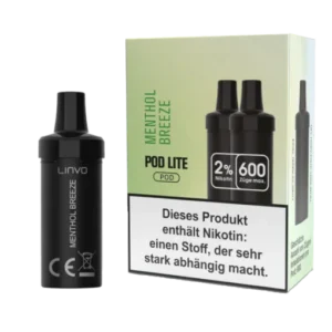 Linvo Pod Lite Kartusche – Menthol Breeze – 2er Pack