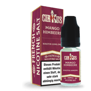 Mango Himbeere Nikotinsalz Liquid Authentic CirKus