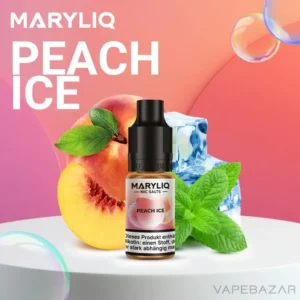 MARYLIQ von Lost Mary – Nic Salt – Pfirsicheis