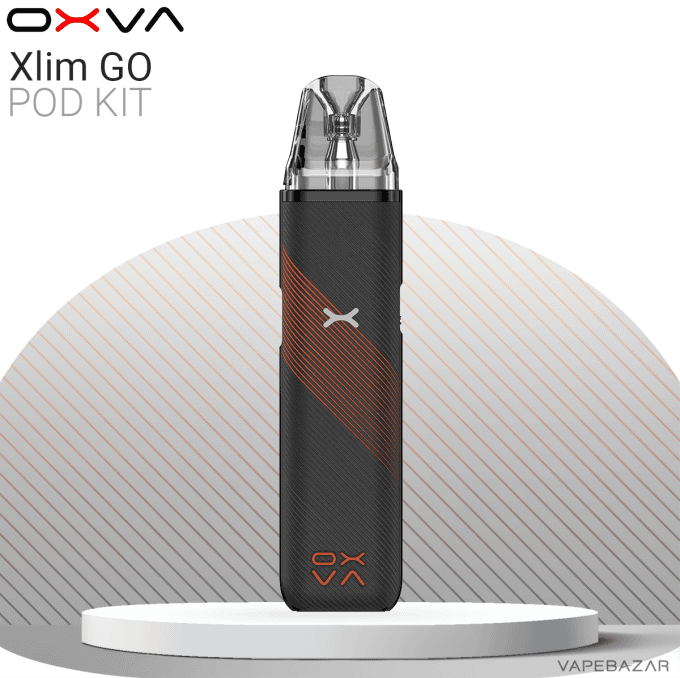 OXVA Xlim Go – Pod Kit – Grau gestreift
