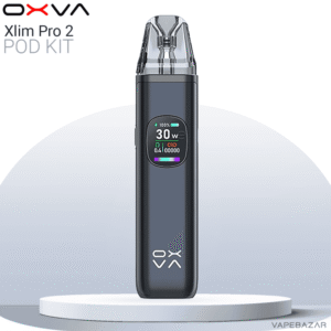 OXVA Xlim Pro 2 Pod Kit – Silber Carbon