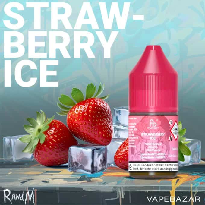 RandM Tornado Liquid – Erdbeereis