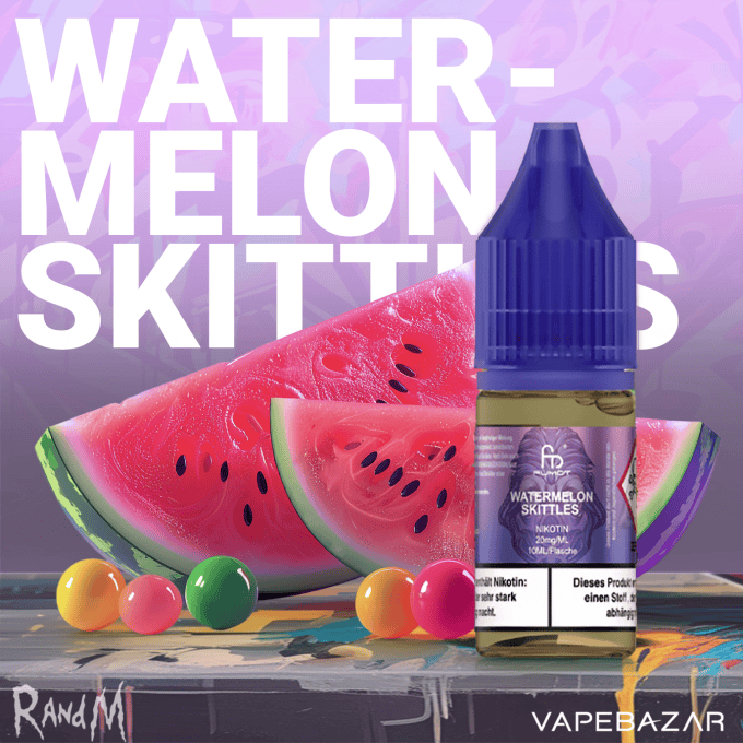 RandM Tornado Liquid – Wassermelonen-Skittles