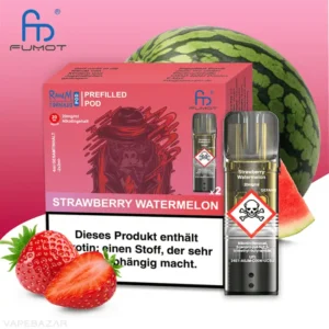 RandM Tornado Pods – Erdbeer-Wassermelone-Kaugummi (2er Pack)