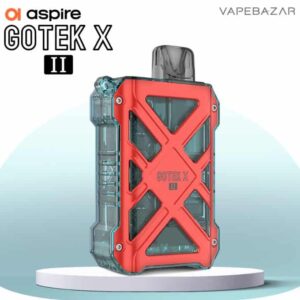 Aspire GoTek X II Pod Kit – Rot
