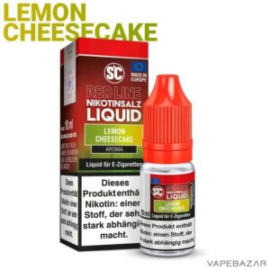SC Red Line Nikotinsalz Liquid – Lemon Cheesecake