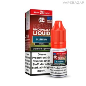 SC Red Line Nikotinsalz Liquid – Blaubeere