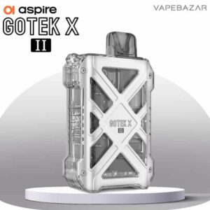 Aspire GoTek X II Pod Kit – Silber