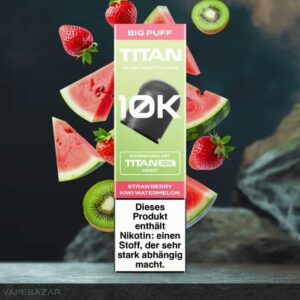 Titan 10k Kartuschen – Strawberry Kiwi Watermelon (4er Pack)