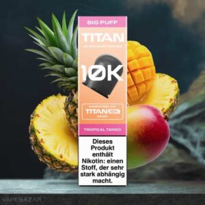 Titan 10k Kartuschen – Strawberry Raspberry Cherry (4er Pack)