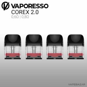Vaporesso XROS Mesh Pods COREX 2.0 – (4er Pack) – 0,6Ω | 0,8Ω | 1,0Ω