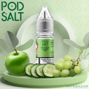 Pod Salt X Nikotinsalz Liquid – Weiße Traube Gurke Apfel