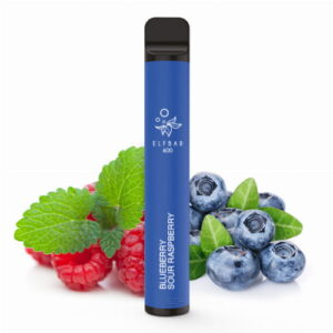 Elfbar 600 - Einweg E-Zigarette - Blueberry Sour Rasberry 2% Nikotin
