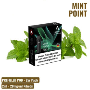 Adalya Alpha – POD – Mint Point 2 % Nikotin (2 Pods)