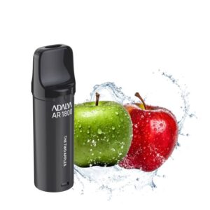 Adalya Alpha – POD – Die zwei Äpfel 2 % Nikotin (2 Pods)