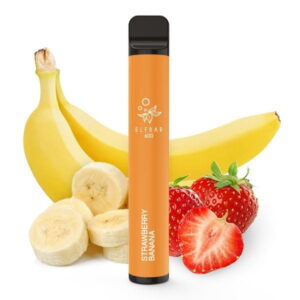 Elfbar 600 - Einweg E-Zigarette - Strawberry Banana 2% Nikotin