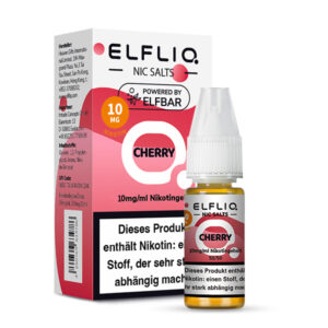 Elfliq - Kirsch Nikotinsalz Liquid 10ml | 10mg/ml