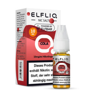 Elfliq - Cola Nikotinsalz Liquid 10ml | 10mg/ml