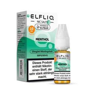 Elfliq - Menthol Nikotinsalz Liquid 10ml | 10mg/ml