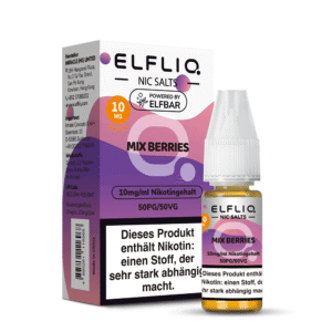Elfliq - Mix Berries Nikotinsalz Liquid 10ml | 10mg/ml